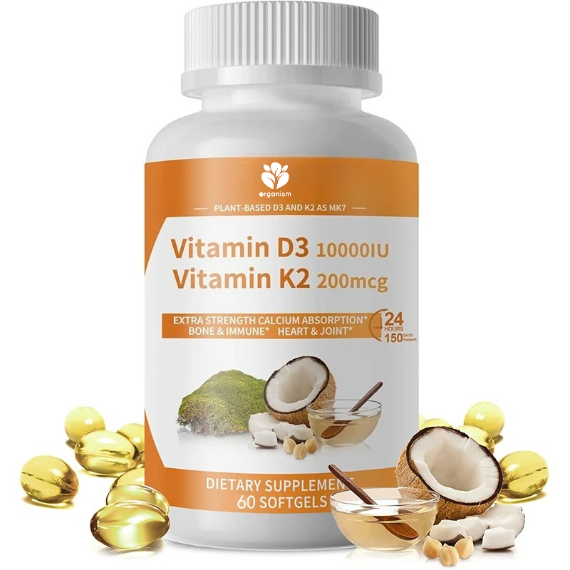 Mct Oil Coconut - D3 K2 Vitamini 200 mikrogram (kapsül