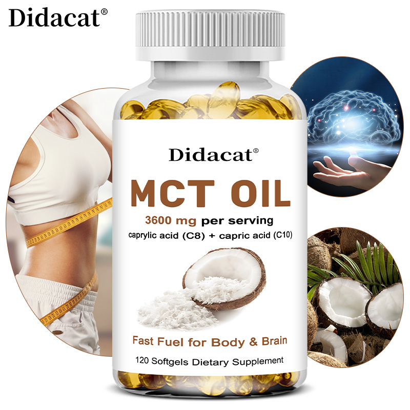 Mct Oil Coconut - MCT Yağı 3600 mg C8 C10