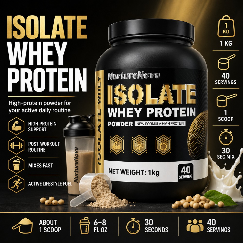 NurtureNova İzole Whey Protein - Fitness Nutrition Whey Protein incelemesi ve fiyatı