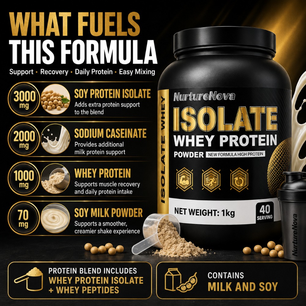 NurtureNova İzole Whey Protein - Fitness Nutrition Whey Protein incelemesi ve fiyatı