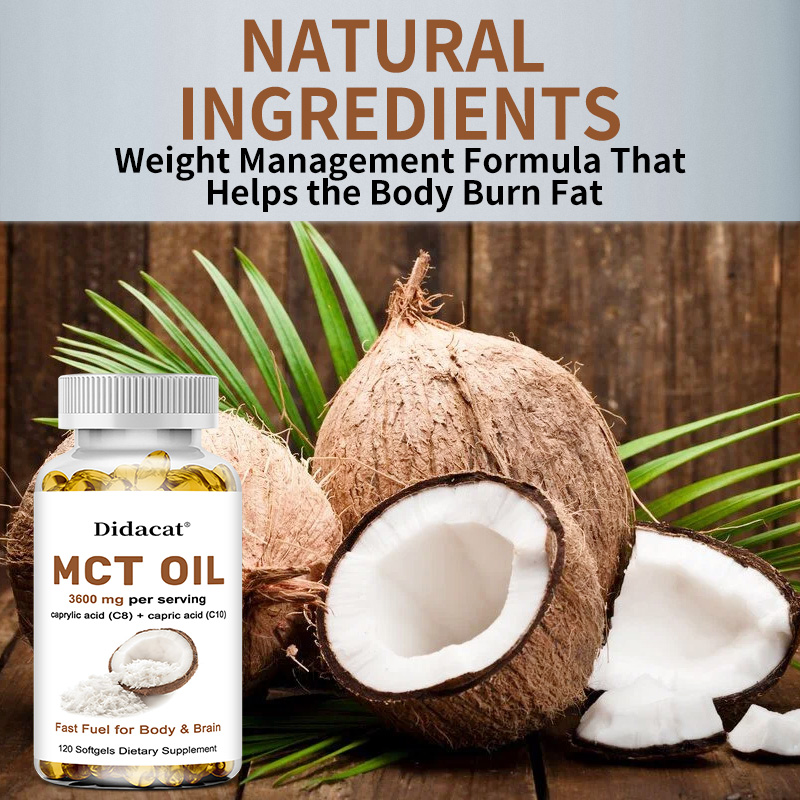 MCT Yağı 3600 mg C8 C10 Kapsül - Mct Oil Coconut incelemesi ve fiyatı